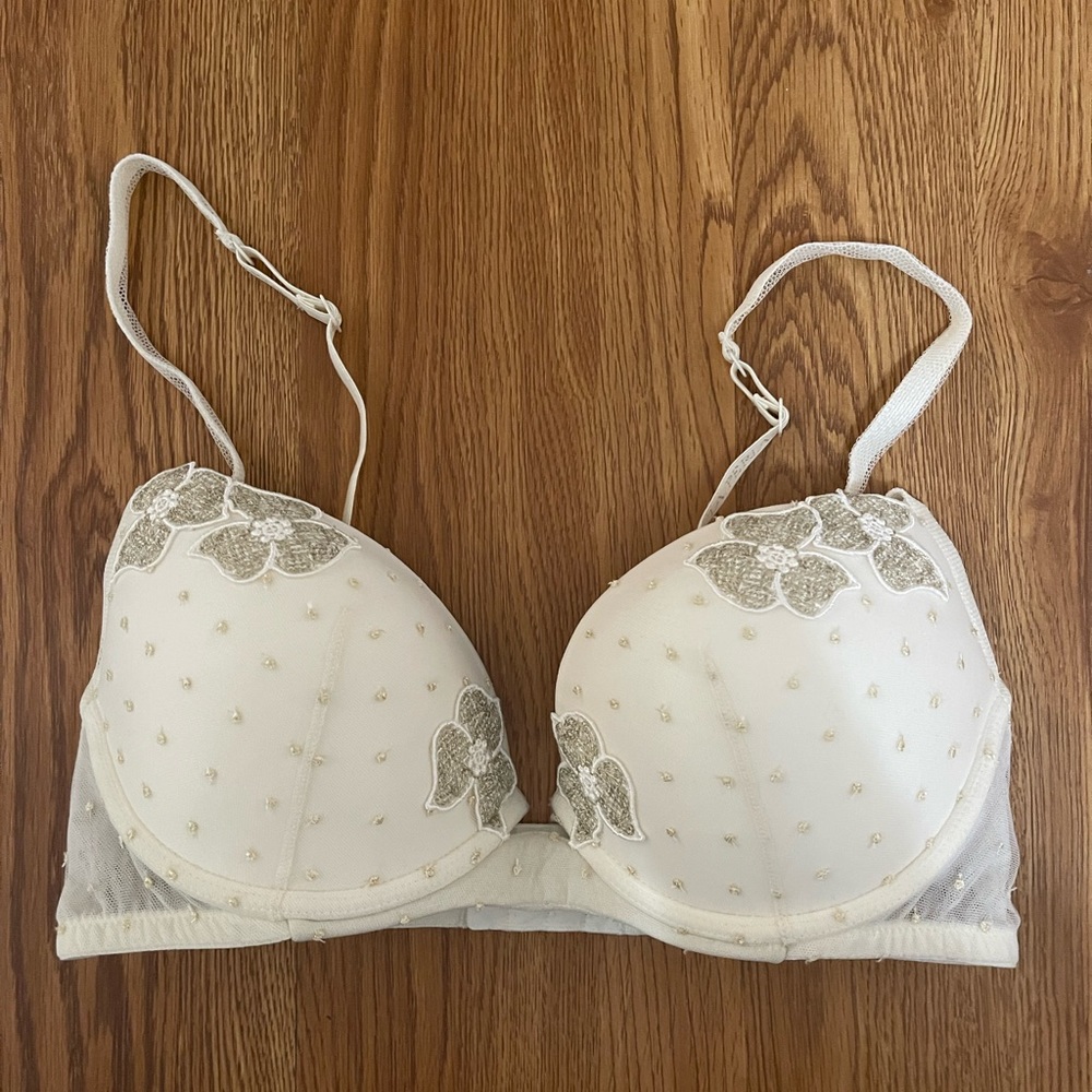 La Perla Off White Push Up Bra (D)